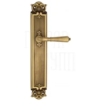 Дверная ручка Venezia 'VIGNOLE' на планке PL97 матовая бронза