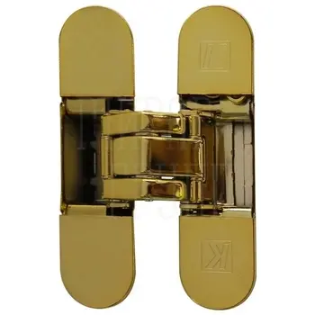 Петля дверная скрытая KUBICA K8000 ATOMIKA DXSX универсальная (60/68 кг) золото
