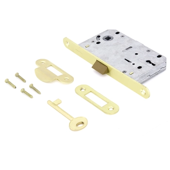 Замок врезной Palladium 600 CP блистер матовое золото