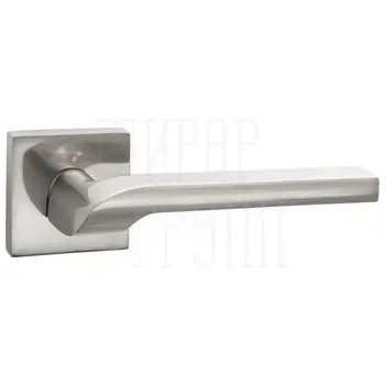 Дверные ручки Puerto (Пуэрто) INAL 535-03 на квадратной розетке никель