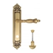 Дверная ручка Venezia "OLIMPO" на планке PL96, французское золото (wc)