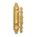 Дверная ручка-скоба SALICE PAOLO "Matera" 4322 (305/145 mm), золото 24к