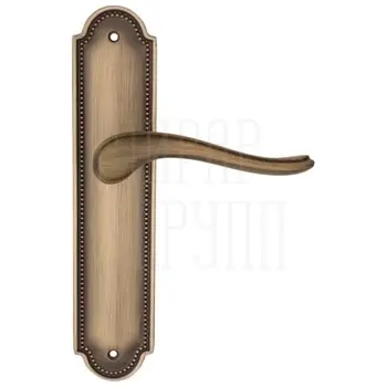 Дверная ручка Fratelli Cattini 'LAVERA' на планке PL248 матовая бронза