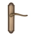 Дверная ручка Fratelli Cattini 'LAVERA' на планке PL248 , матовая бронза