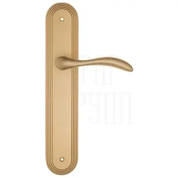 Дверная ручка Fratelli Cattini 'LUCCIA' на планке PL288 матовая латунь