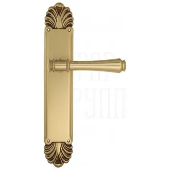 Дверная ручка Venezia 'CALLISTO' на планке PL87 французское золото 