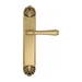 Дверная ручка Venezia 'CALLISTO' на планке PL87, французское золото 