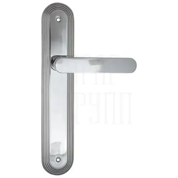 Дверная ручка Fratelli Cattini 'PIPPA' на планке PL288 полированный хром