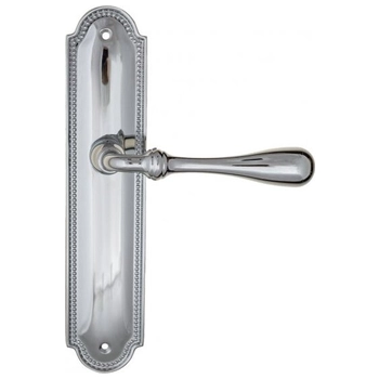 Дверная ручка Fratelli Cattini 'RETRO' на планке PL248 полированный хром