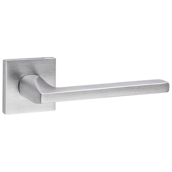 Дверная ручка на круглой розетке Fimet 'Adele' 1239 (213) матовый хром