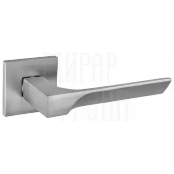 Дверные ручки Puerto (Пуэрто) "Кастаньоле", серия SLIM INAL 549-03 (slim) на тонком квадратном основании