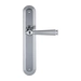 Дверная ручка Extreza 'ANNET' (Аннет) 329 на планке PL05, матовый хром (key)