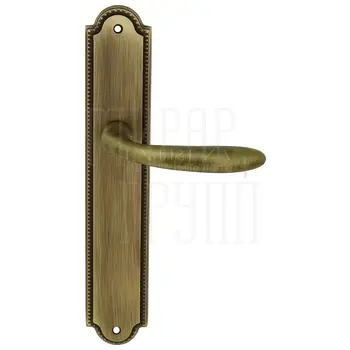 Дверная ручка Extreza 'COMO' (Комо) 322 на планке PL03 матовая бронза