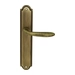 Дверная ручка Extreza 'COMO' (Комо) 322 на планке PL03, матовая бронза