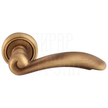 Дверная ручка на розетке Melodia 458 V 'Firenze' матовая бронза