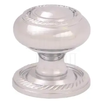 Мебельная ручка-кноб Melodia 802 Georgian (Ø25 мм) полированный хром