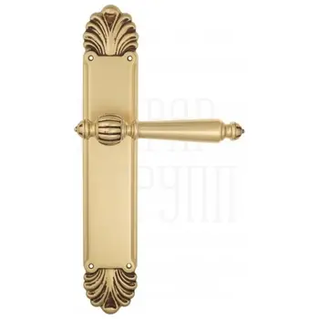 Дверная ручка Venezia 'PELLESTRINA' на планке PL87 французское золото 