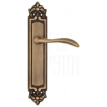 Дверная ручка Fratelli Cattini 'LUCCIA' на планке PL96 матовая бронза