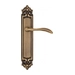 Дверная ручка Fratelli Cattini "LUCCIA" на планке PL96 , матовая бронза