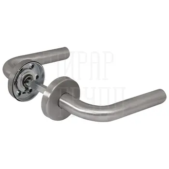 Дверные ручки на раздельном основании Fuaro (Фуаро) DSS-0201/19 INOX 304 нержавейка