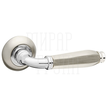 Дверные ручки на раздельном основании Fuaro (Фуаро) 'ENIGMA' RM хром