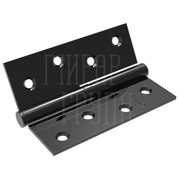 Петля съемная Fuaro (Фуаро) 413/BL-4 100x75x2.5 правая БЛИСТЕР черный глянец