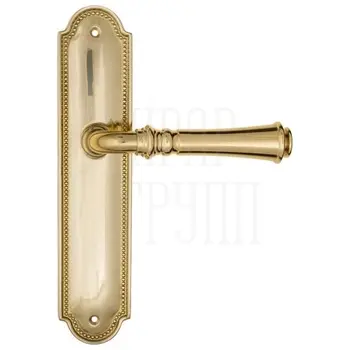 Дверная ручка Fratelli Cattini 'GRACIA' на планке PL248 полированная латунь