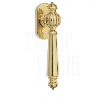 Ручка оконная Fratelli Cattini 'MARANI' FW 7 полированная латунь