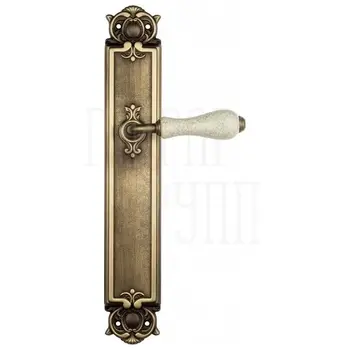 Дверная ручка Venezia 'COLOSSEO' на планке PL97 матовая бронза
