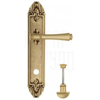 Дверная ручка Venezia 'CALLISTO' на планке PL90 французское золото (wc)