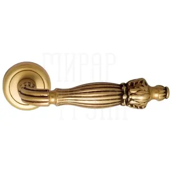Дверная ручка на розетке Venezia 'OLIMPO' D1 французское золото