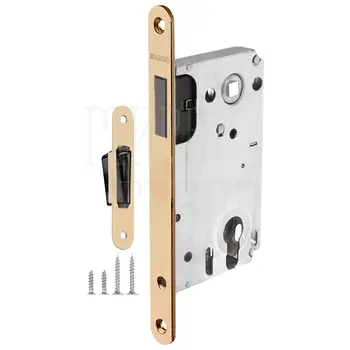 Корпус замка под цилиндр Fuaro (Фуаро) MAGN 5300-M-C сатинированное золото