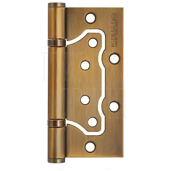 Петля Fuaro (Фуаро) универсальная без врезки IN4500W WAB (500-2BB 100x25) кофе