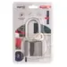 Замок Punto (Пунто) навесной PK-0150 L 3 key англ.ключ., упаковка