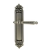 Дверная ручка Extreza "DANIEL" (Даниел) 308 на планке PL02, матовое серебро