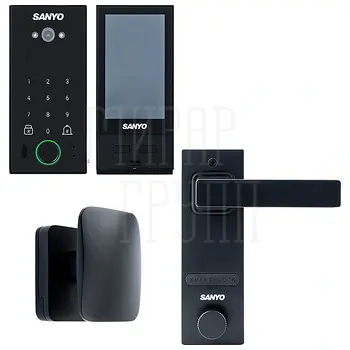 Электронный замок Sanyo D600 Usmart Go DM70 с WiFi с видеодомофоном