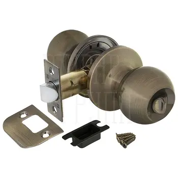 Ручка Fuaro (Фуаро) защелка DK672/BK (672/B) ( фик.) бронза