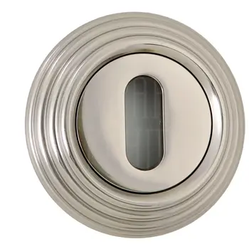 Накладка дверная под ключ буратино Extreza KEY R05 полированный никель