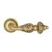 Дверная ручка на розетке Venezia 'LUCRECIA' D3, французское золото