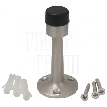 Упор дверной Armadillo (Армадилло) настенный DH033ZA матовый никель