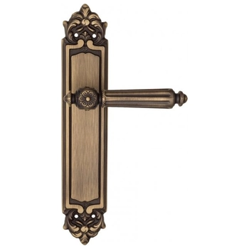 Дверная ручка Fratelli Cattini 'TORCELLO' на планке PL96 матовая бронза