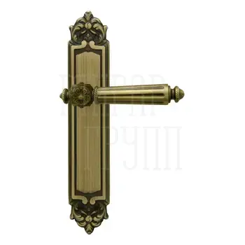 Дверная ручка на планке Melodia 246/229 'Nike' матовая бронза