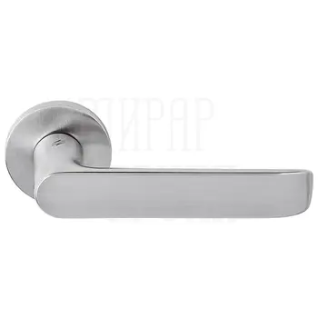 Дверная ручка на розетке Colombo 'Lund' SE 11 (CD49) матовый хром