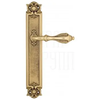 Дверная ручка Venezia 'ANAFESTO' на планке PL97 французское золото