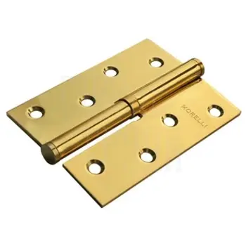 Петля MORELLI (стальная) разъёмная MSD 100X70X2.5 L (левая) золото