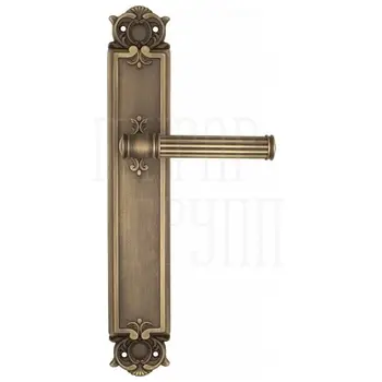 Дверная ручка Venezia 'IMPERO' на планке PL97 матовая бронза