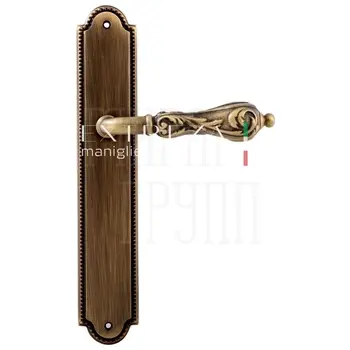 Дверная ручка Extreza 'GRETA' (Грета) 302 на планке PL03 матовая бронза