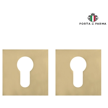 Накладки под цилиндр PORTA DI PARMA (PDP) CYL.02 pvd полированное золото