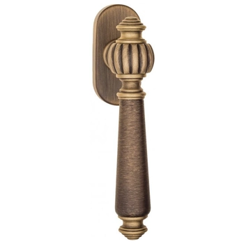 Ручка оконная Fratelli Cattini 'MARANI' FW 7 матовая бронза