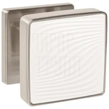 Ручка-кноб Punto (Пунто) раздельная 'GIPNOZ' (K.EST.Q52.GIPNOZ) матовый никель